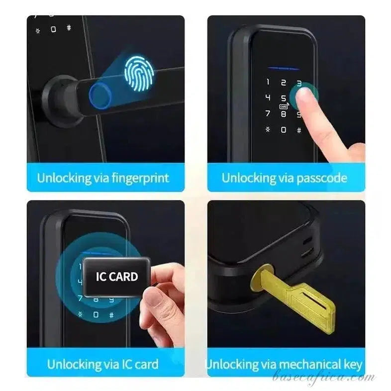 BAS145 App, Fingerprint, Password, Card, Key Smart Lock
