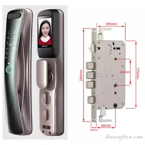 BAS153 Wifi, Camera, Code, Card, Fingerprint, Password, Key, Palmprint Smart Lock