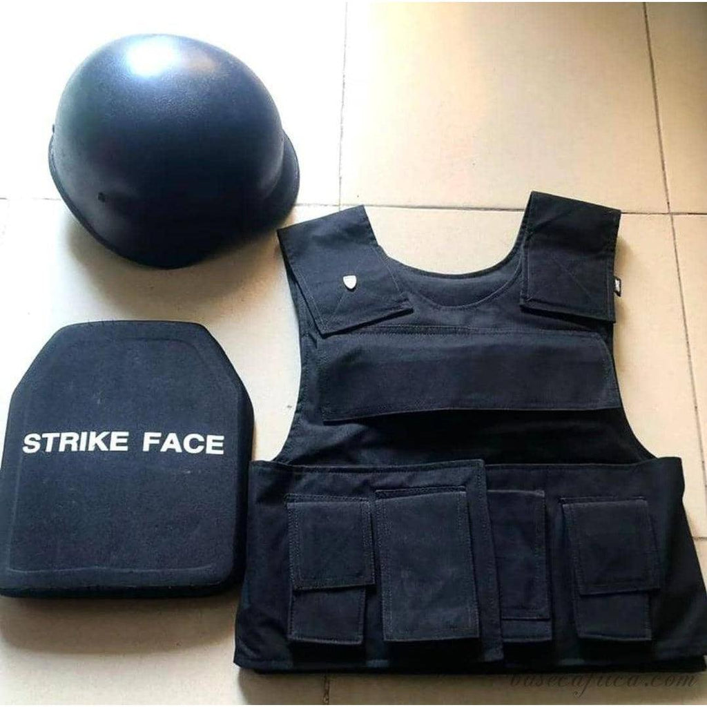 Bullet Proof Vest, Helmet And Plates