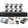 8 Channel 2MP 1080p Hikvision CCTV Camera With Installation Kit (Indoor)