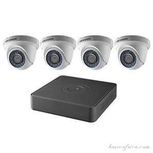 4 Channel Hikvision 2mp 1080p CCTV Camera With Installation Kits (4 Indoors)
